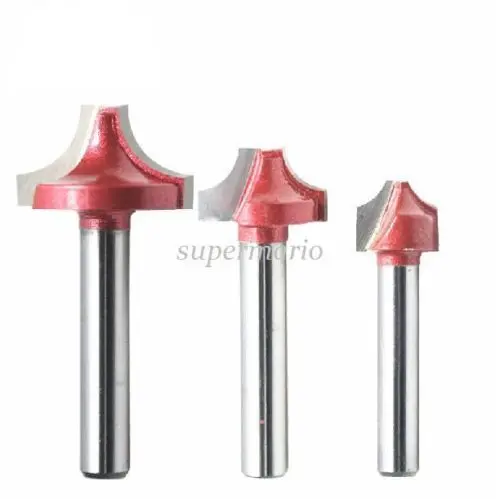 

1/4'' R Angle Wood Making Router End Mill CNC Engraving V Groove Bit 22mm