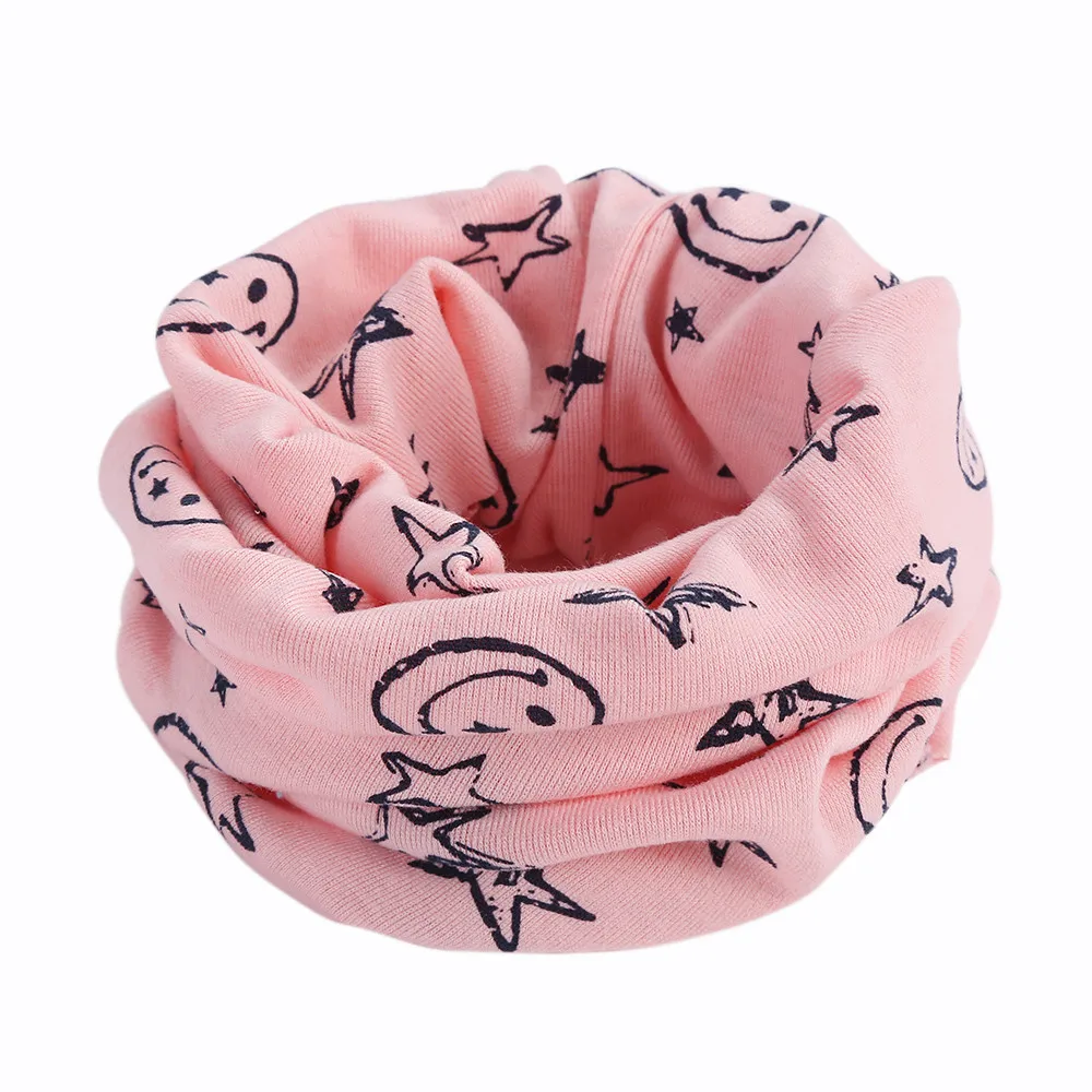 

MUQGEW Children Warm Cotton Scarf Multi Use Function Boy Girl Scarf Shawl Winter Neckerchief Neck Warmer Slabbetjes X05