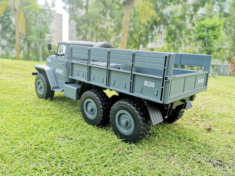 Rc-truck-1: 12 rc грузовик 1/12 весы Урал 4320 6WD 6-колесный привод военные игрушки для грузовых автомобилей rc для детей