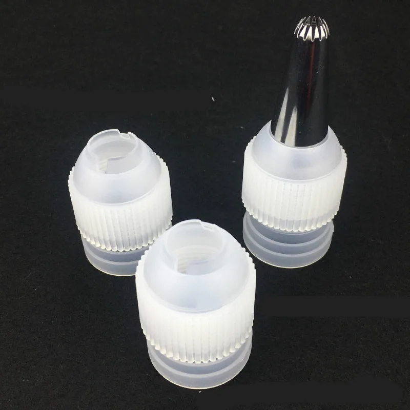 Buy 1pc Cream Nozzle Coupler Icing Piping Bag
