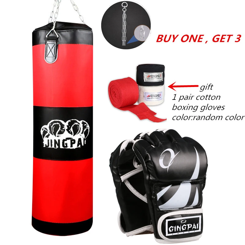 Empty Kick Boxing Bag 100cm Training Fitness Punching BagSaco De
