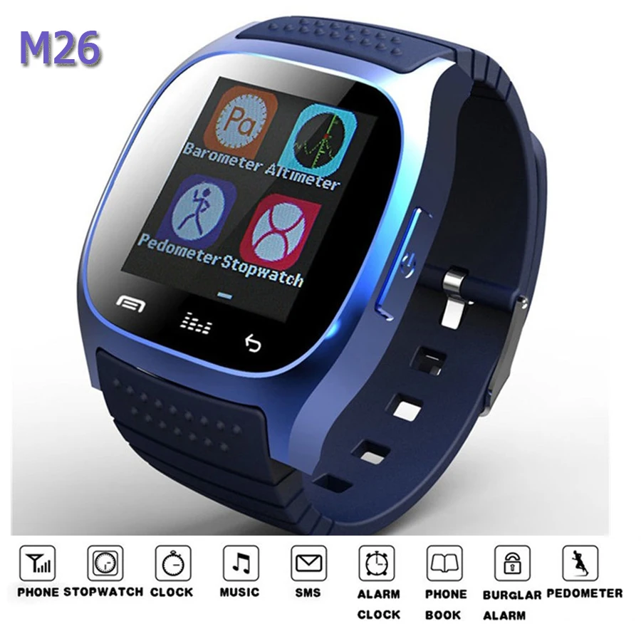 m26 bluetooth smart watch