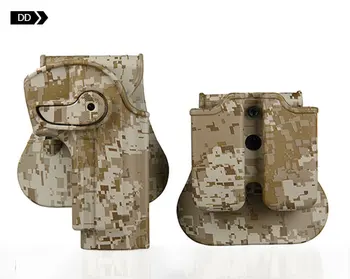 

Tactial Airsoft Airgun Pistol Belt Holster For M92 M95 gun holster DD camouflage color gz70033DD