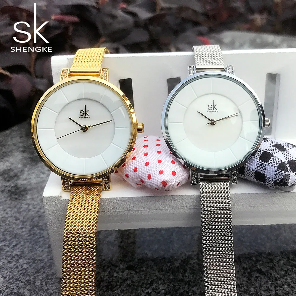 

Women Mesh Band Watches Women Top Famous Brand Luxury Casual Quartz Watch Clock Female Ladies Wristwatch Relogio Feminino 2017