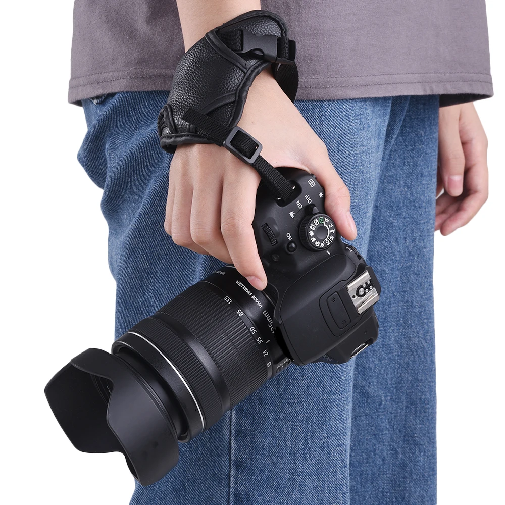 Кожаный чехол для камеры мягкий аксессуар Canon/ Nikon/ Sony/ Olympus Pentax/ Fujifilm/ DSLR|Ремни