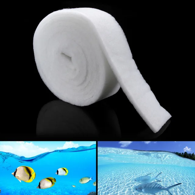 60*12*2cm Fish tank thickening fish tank filter cotton white cotton