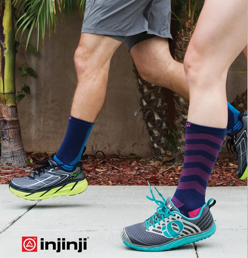 Injinji Toe socks ультра беговые Coolmax носки для бега с пятью пальцами женские