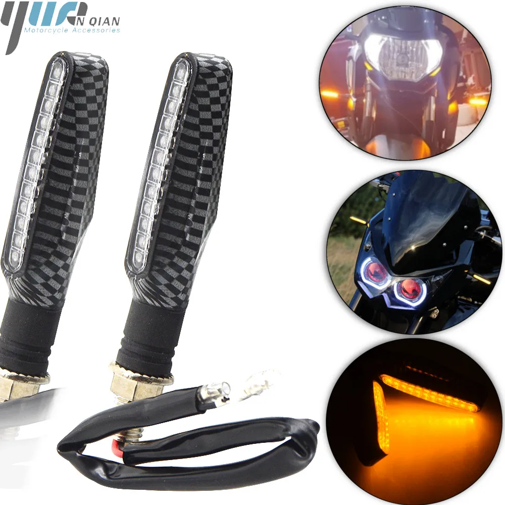 Moto LED Turn Signal Light Universal for yamaha FZ-09/MT-09/SR FJ-09/MT-09 TRACER 1XJR 1300/RACER 04-16 TDM 900 MT125 mt03 mt07