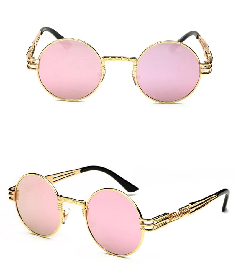 vintage steampunk sunglasses round (20)
