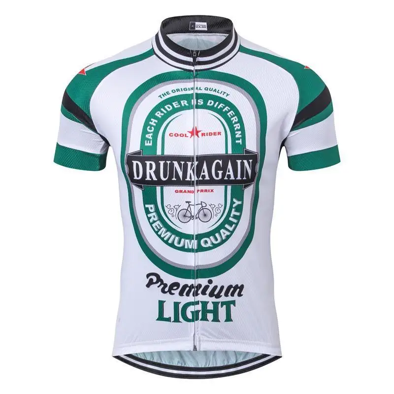 

Pro Quick Dry Green Road Bike Riding Shirt Mountain Bike Cycling Jersey