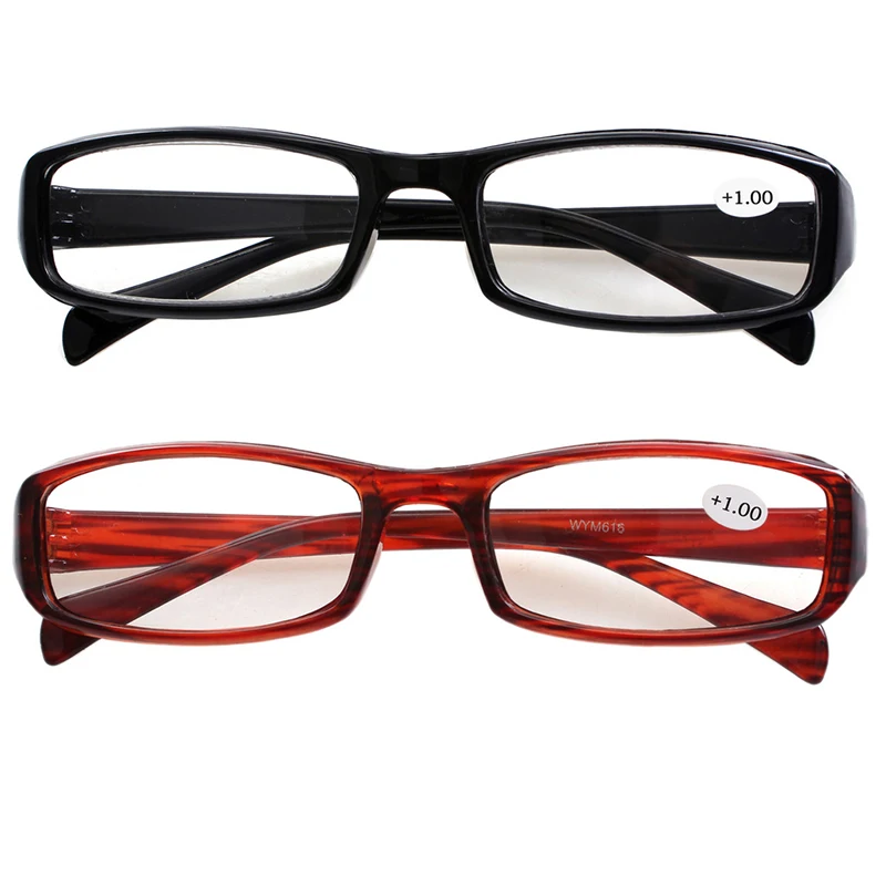 2x Reading Glasses Stylish Fashion Everyday Use Readers Eyeglasses