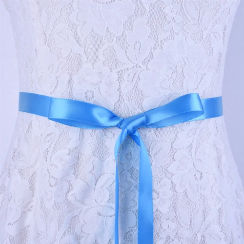 Кристальный свадебный пояс, Серебряный свадебный пояс, стразы, свадебное платье, пояс, Кристальный атласный свадебный пояс JY75FS - Цвет: blue