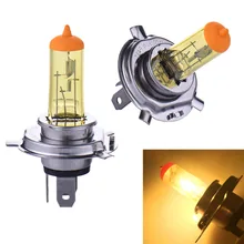 H4 12 V 100 w 90 W Золотисто-желтый противотуманные лампочки 3000 К стайлинга автомобилей парковка одна пара 1 шт. 100 Вт 1 шт. 90 Вт