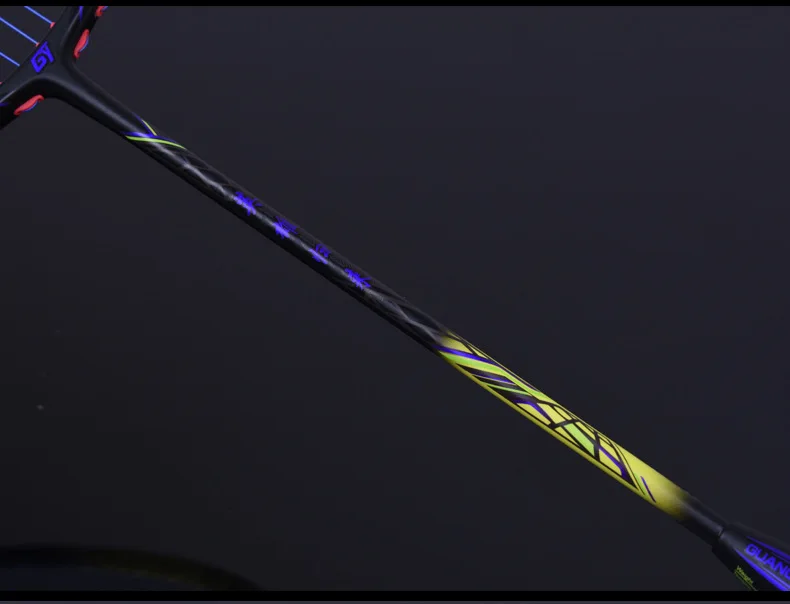 2018 Новый T700 углеродный материал 4U ракетки профессиональная наступление ракетки для бадминтона с строка 4 Цвет ракетки для бадминтона 24-32