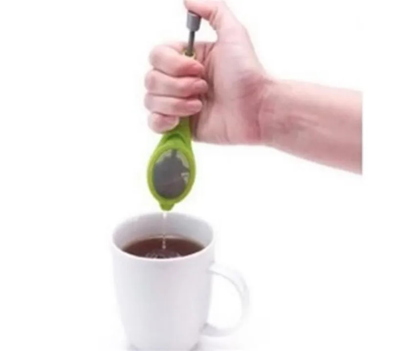 

Green Tea Infuser Loose Leaf Tea Strainer Healthy Intense Flavor Reusable Tea Bag Plastic Tea&Coffee Measure Swirl Steep