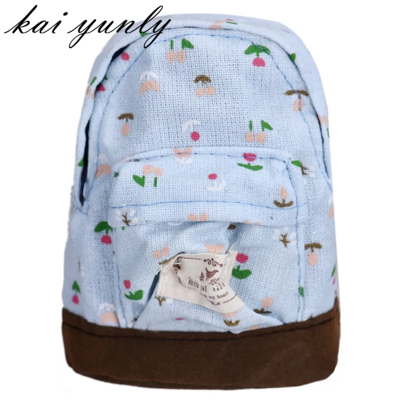 

1PC Hight Quality Hot Fashion Canvas Mini Floral Backpack Women Girls Kids Cheap Coin Pouch School Bag Nov 21