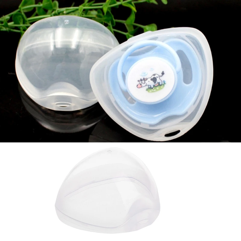 

Portable Baby Nipple Box Boy Girl Infant Pacifier Cradle Case Holder Soother Box