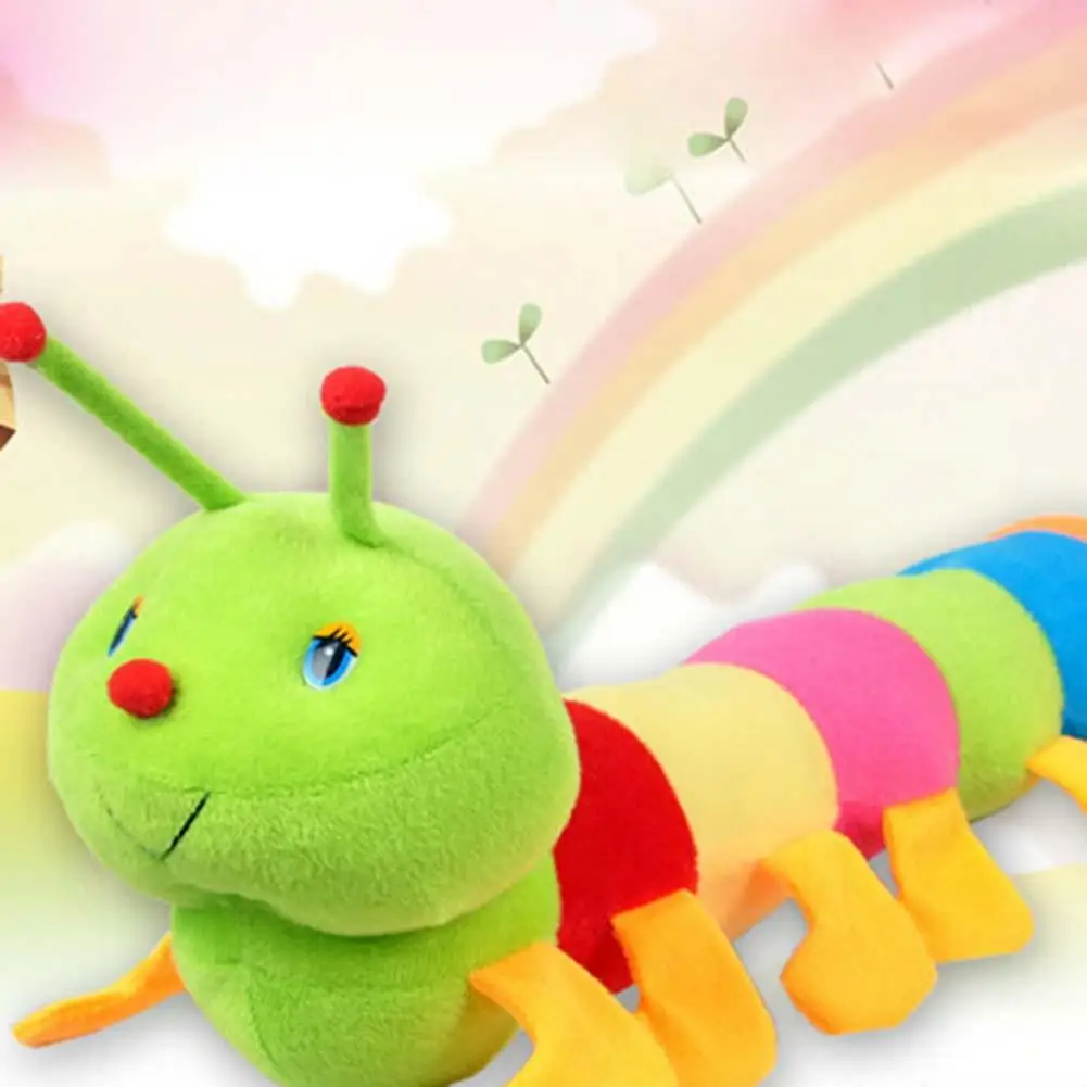 1 шт. Детская плюшевая гусеница 50 см|pillow doll|toy softsoft toy caterpillar |