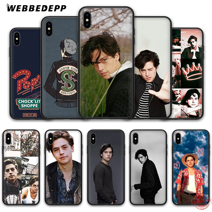 WEBBEDEPP Riverdale Series Cole Sprouse The Soft Silicone Case for iPhone 8 7 6S 6 Plus 11 Pro XS Max XR X 5 5S SE Back Shell | Мобильные