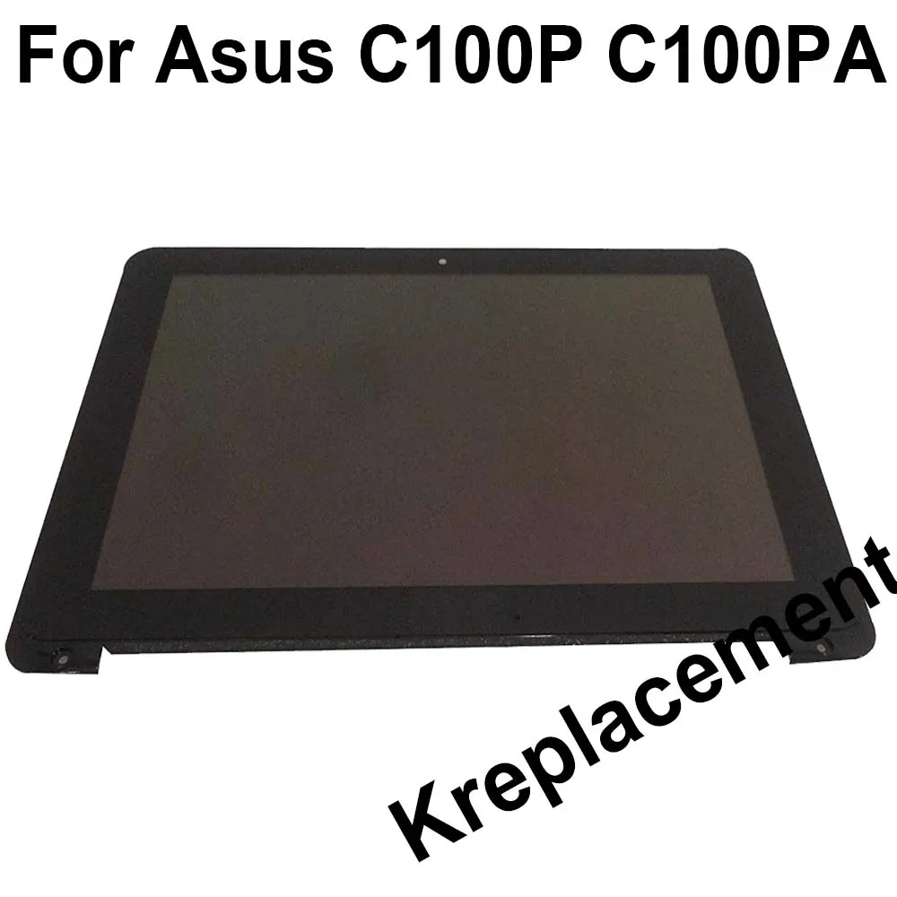 10.1/" Asus Chromebook Flip C100P C100PA 1280x800 LCD Touch Screen Assembly+Frame
