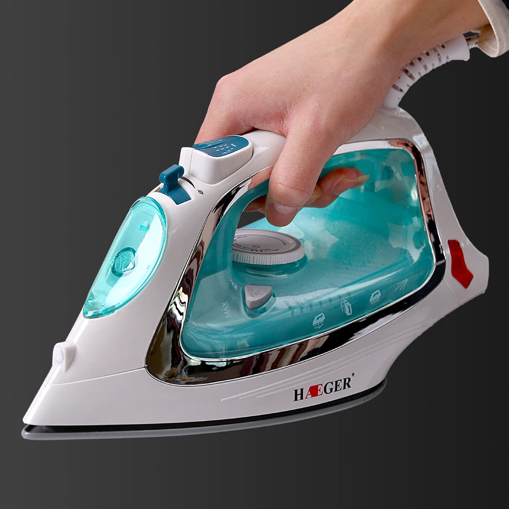 2400W Electric Steam Iron For Clothes laundry home appliances Adjustable Ceramic soleplate iron for ironing