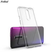 NEW Transparent TPU for OnePlus 7 / 7 Pro Case Cover Ultrathin Soft Silicone Edge Protective Back Cover Phone Cases One Plus 7