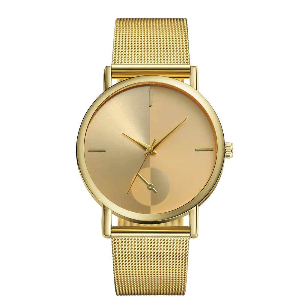 Женские часы модный бренд класса люкс со стальным повседневным кварцевым простым Relogio Feminino Reloj Mujer