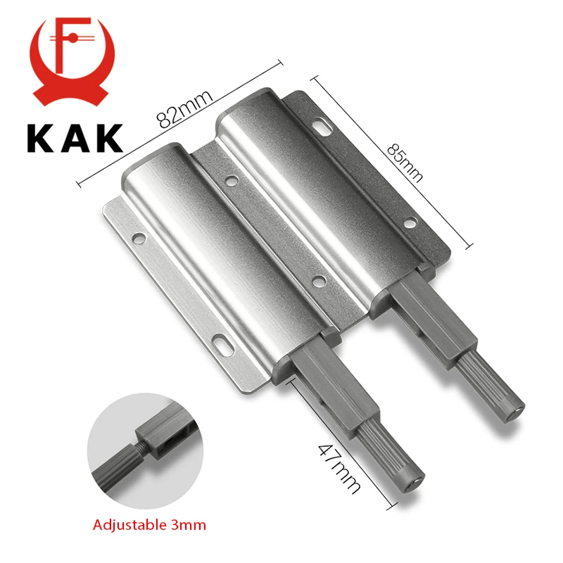 Aluminum Alloy Push to Open Cabinet Catches Door Stops Magnetic Touch Stop Kitchen Invisible Cabinet Pulls Hardware magnetic cabinet catches,door catches,magnetic cabinet latches,cabinet door stop,door stops
