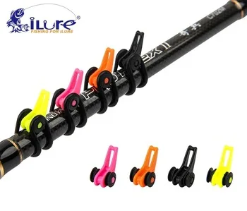 iLure 5set(15pcs) / lot Fishing Rod Pole Hook Keeper for Lockt Bait Bucket Height Safety Holder Fishing tackle Accessories Pesca