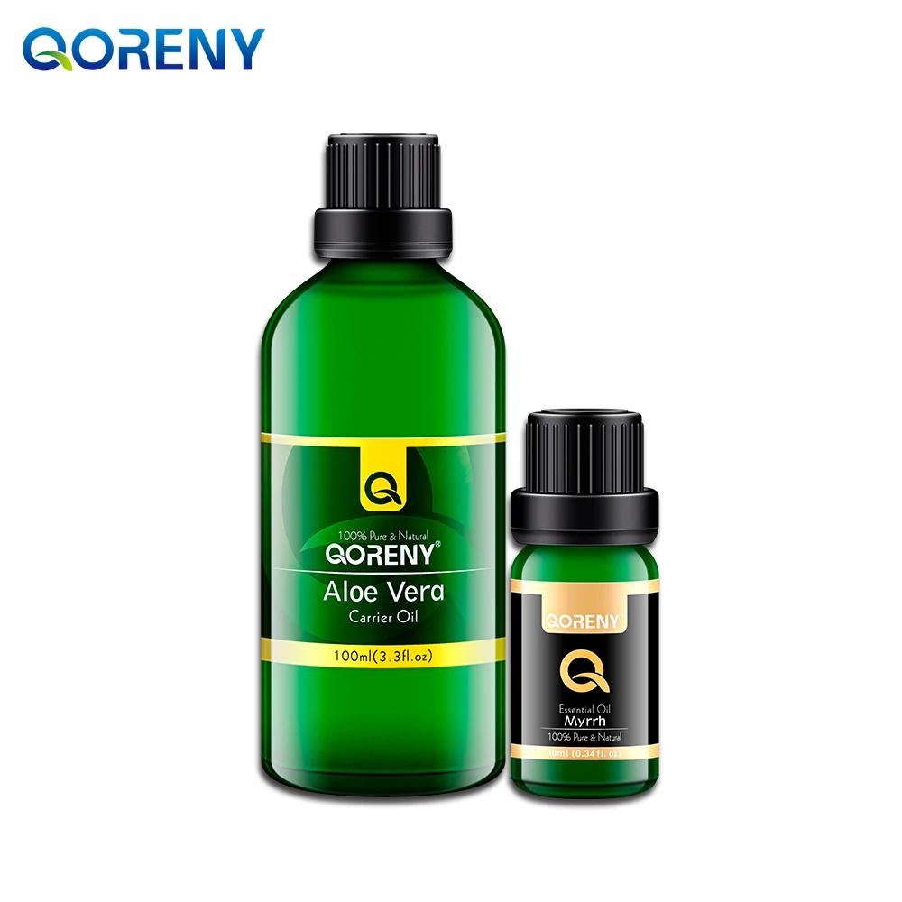 Aloe Vera Oil 100ML + myrrh essential oil 10MLin Essential Oil from