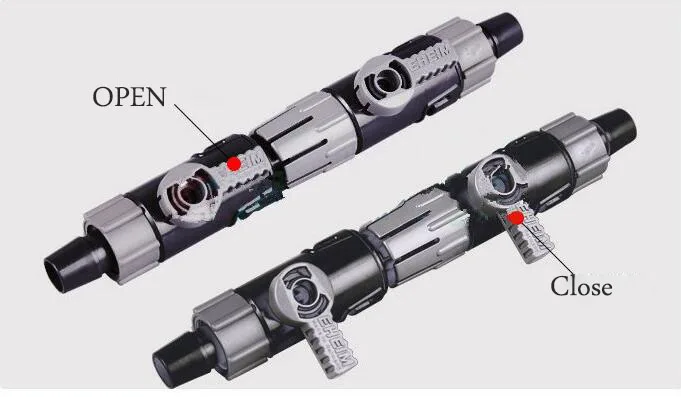 Коснитесь дважды с быстрой связи аквариум фильтр муфта оставлять doble 9/12 мм (S) 12/16 мм (M) 16/22 мм (L)