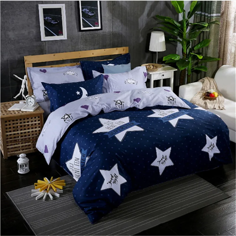 

High quality cartoon bedding luxury 4pcs 1pcs quilt cover/1pcs bes sheet/2pcs pillowcase free shipping