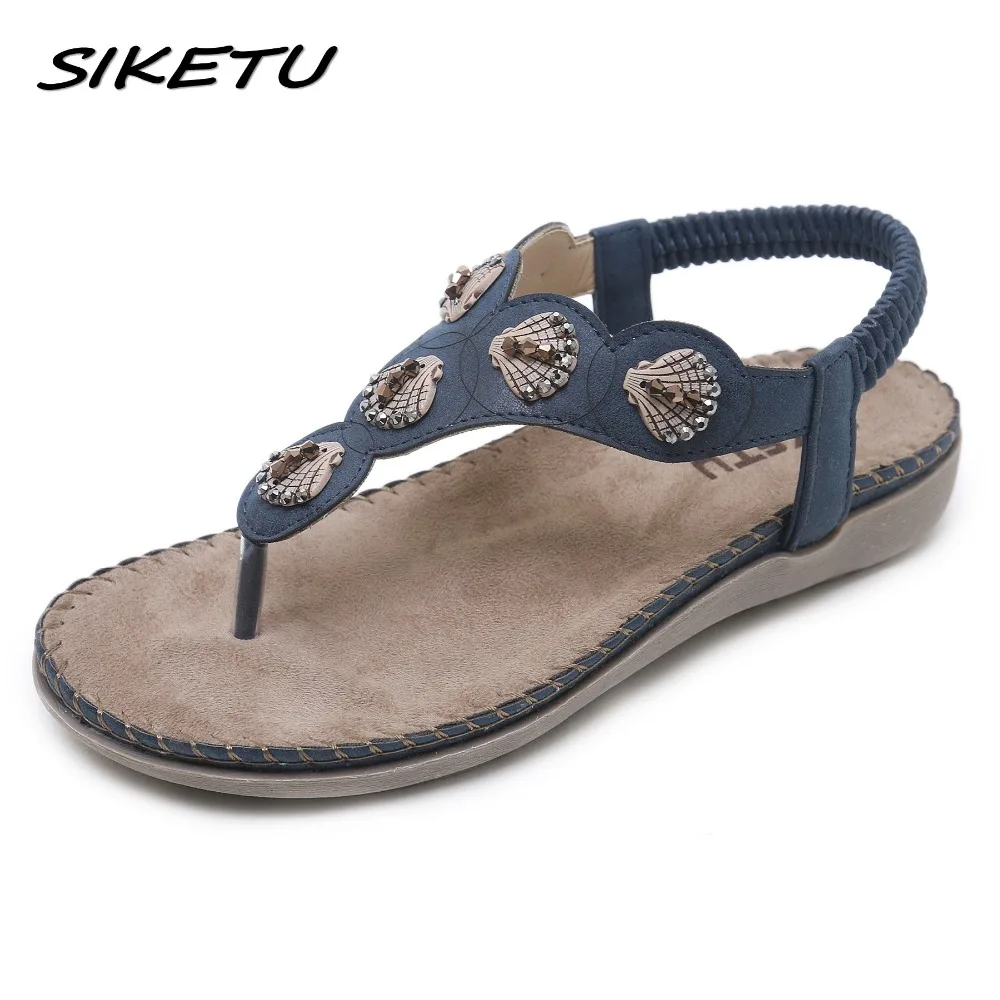 SIKETU Women Sandals Summer 2019 Gladiator Shoes Woman Bohemia Women ...