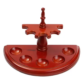 

Rosewood Wooden Smoking Pipe Stand Rack Holder For 5 Smoking Pipes Tobacco Herb Smoke Smoking Set Stand Ashtray
