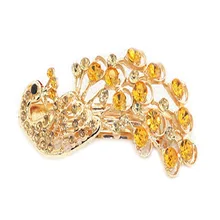 Модные женские заколки для волос винтажные волосы в стиле павлина заколка Шпилька заколка для волос со стразами женские аксессуары для волос QS888