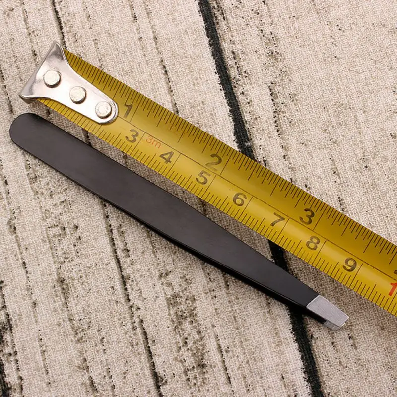 1 шт. Профессиональный пинцет для удаления волос из нержавеющей стали бровей