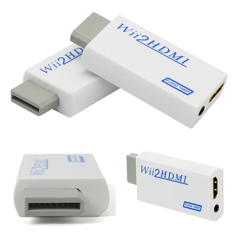 Felkin для wii в HDMI конвертер адаптер FullHD 1080P wii в HDMI wii 2HDMI конвертер 3,5 мм аудио для ПК HDTV монитор дисплей