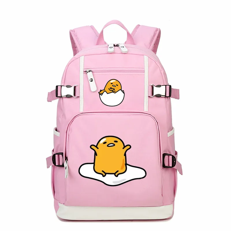 KIMIKOY Cute Naughty Cute Gudetama backpack Fried Eggs Lazy Egg