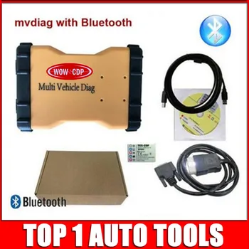 

2015.R3/2014.R2 Multi Vehicle Diag MVDIAG Bluetooth Professional MVD wow CDP Car&Truck diagnostic with Bluetooth DHL Freeship
