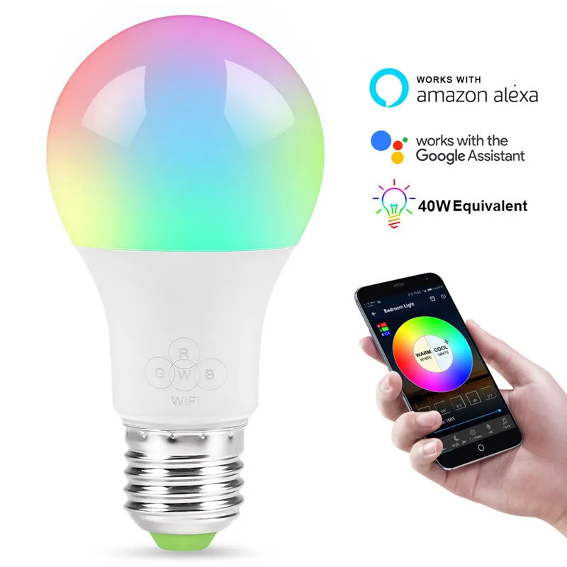 Новое автомобильное светодиодное освещение Sunrise Wake-Up WiFi контроль цвета