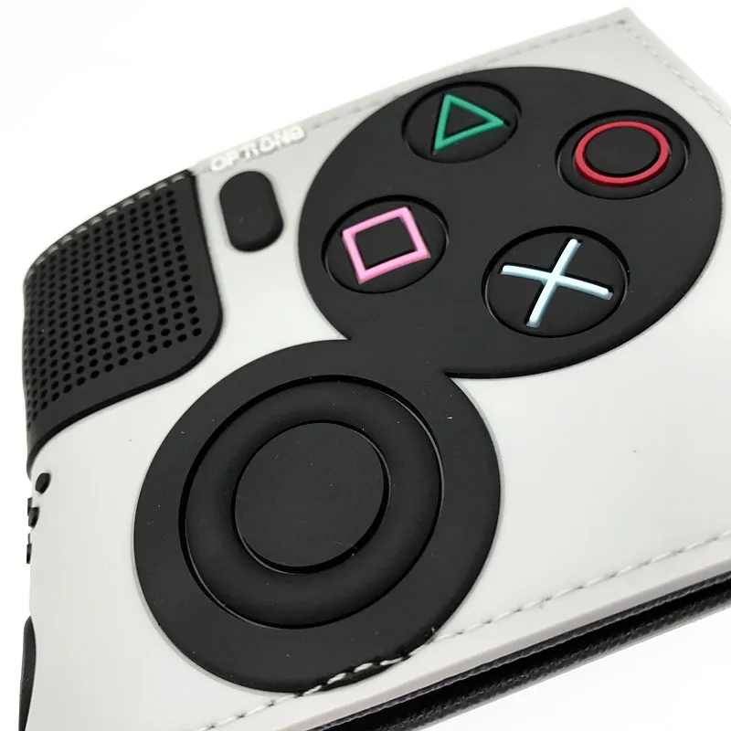 Hot Playstation Wallet Playstation 4 Youth Individuality Original Paragraphs Short Transverse Fashion Purse With Coin Pocket best minimalist wallet