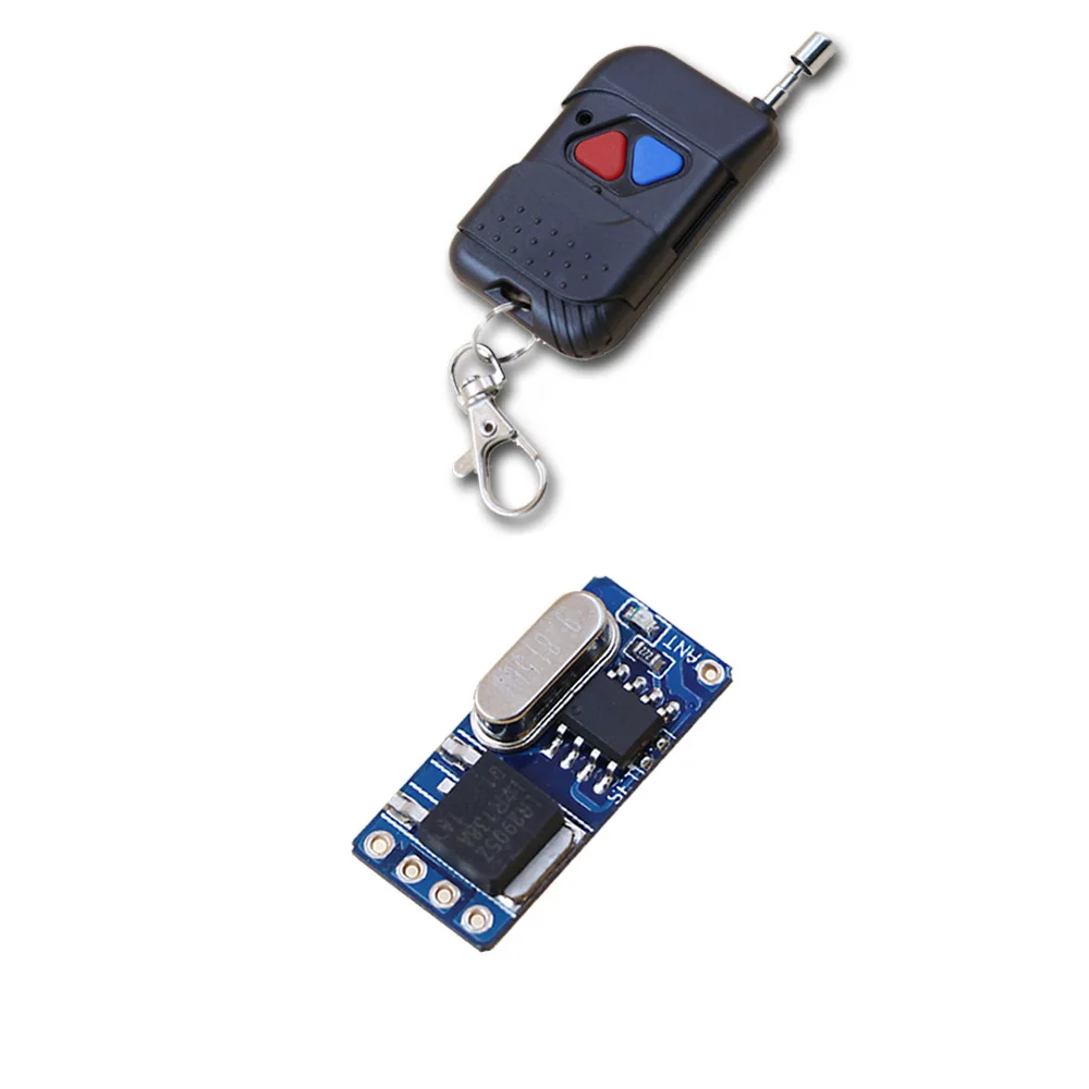 

2017 New Product DC3.5V 4.5V 5V 6V 7V 9V 12V RF Wireless Remote Control System Small Receiver with Transmitters for Smart Home