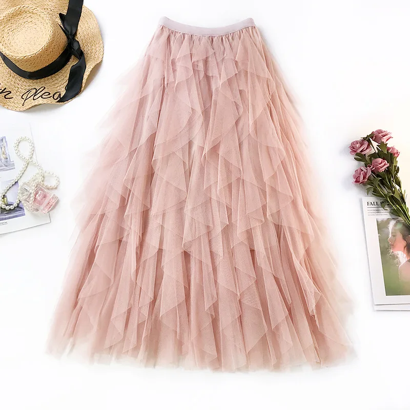 tutu tulle puffy skirt