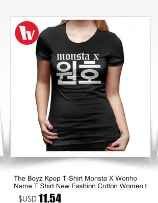 The Boyz Kpop футболка THE BOYZ KPOP Футболка с принтом большого размера Женская футболка оранжевая Повседневная простая женская футболка с коротким рукавом