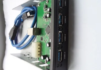 

3.5 Inch USB 3.0 Internal HUB 4 Port 5 Gbps w/ AB Cable Power Port
