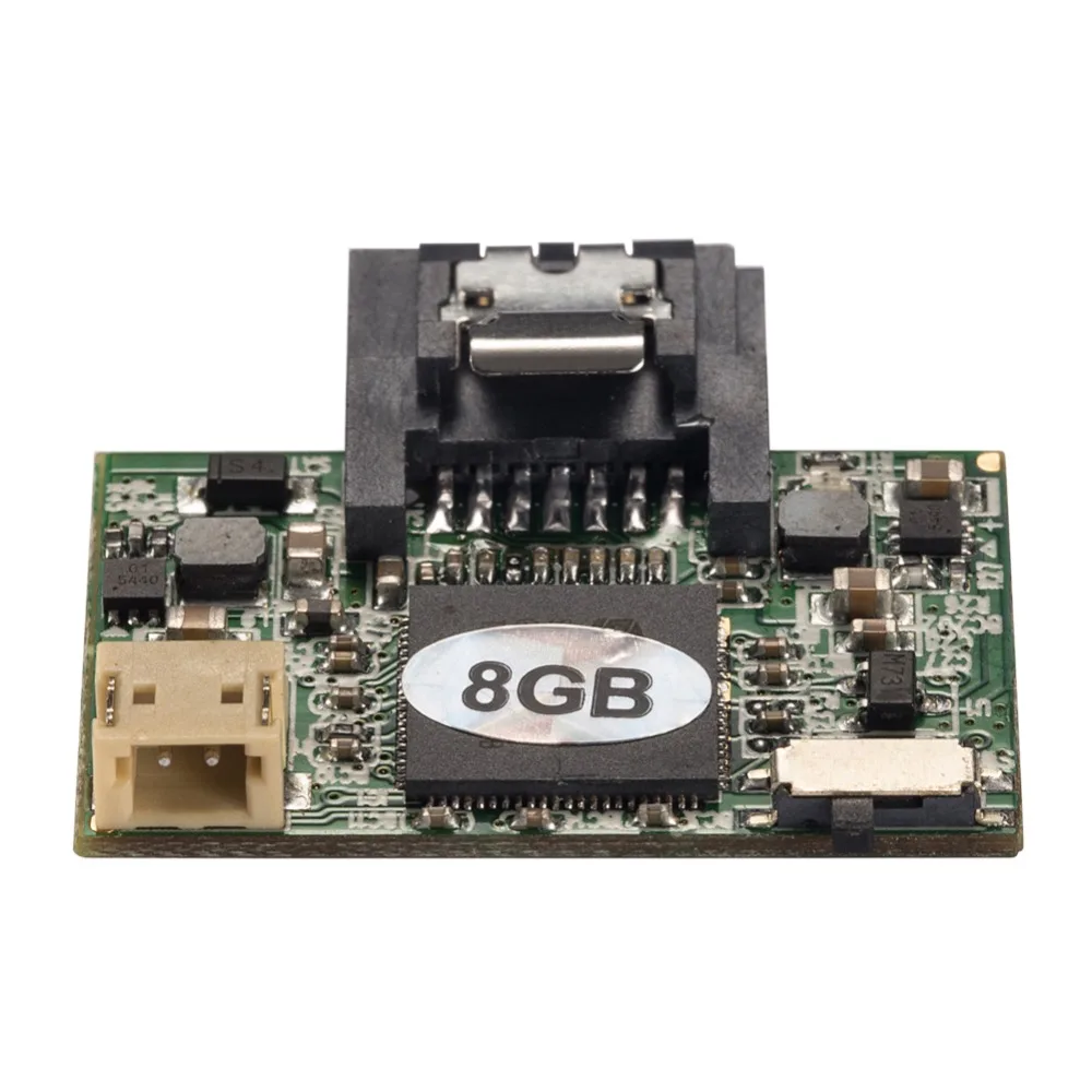 Zheino SSD SATA2 3 ГБ/сек. DOM 8 Гб 16 90 градусов 7PIN MLC SATAII для промышленного хранения