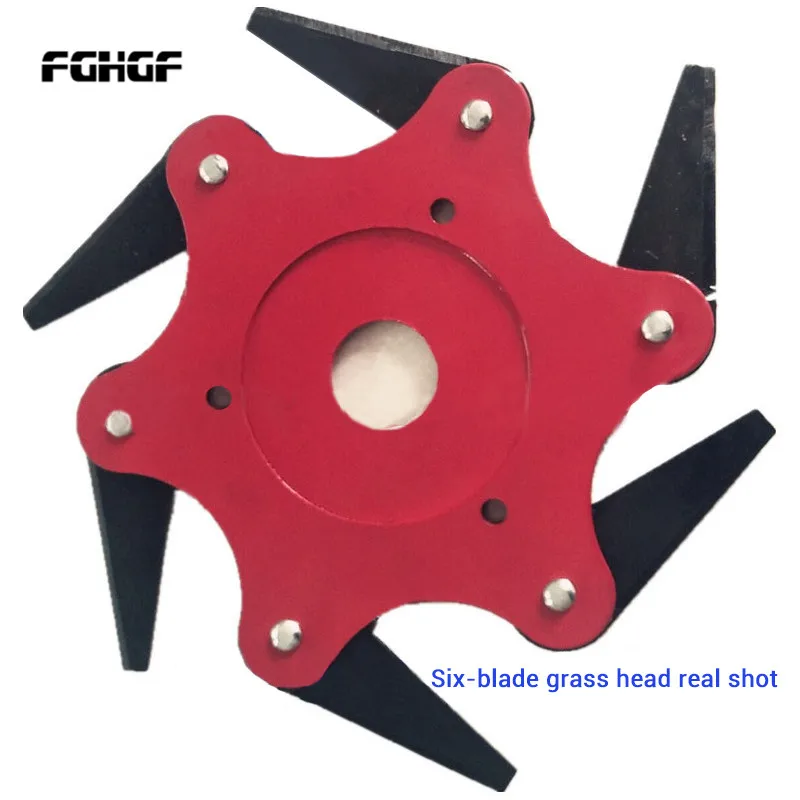 Universal 6 tooth toothbrush trimmer metal blade trimmer head 65Mn lawn