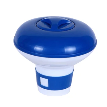 

BESTOYARD 5 Inch Swimming Pool Chemical Dispenser Floating Pill Holder Storage Case Tablet Auto-Supplier Paddling Pools 5inch