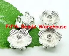 

free shipping R103/R107/R110 silver colour butterfly shape rhinestone connection beads with 4 hole clasp 50pcs/lot