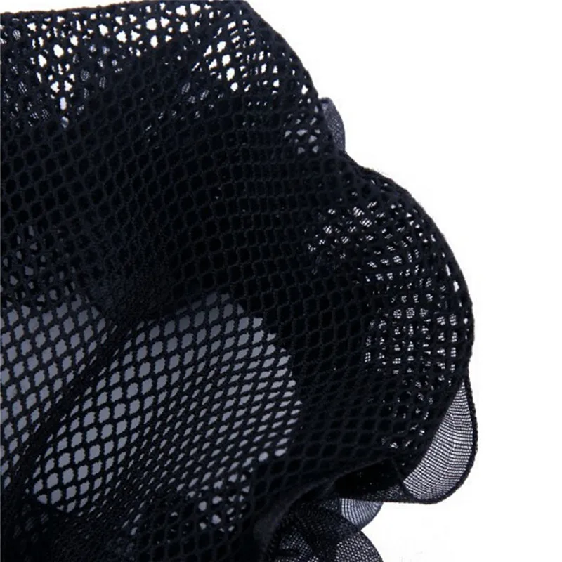 2Pcs Hair Nets Wigs Invisible Elastic Edge Mesh Hair Styling Hairnet Soft Lines for Dancing Sporting Hair Net Wigs Weaving Black